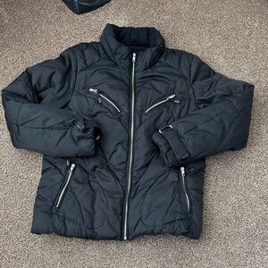 Style & Co. Black Quilted Jacket